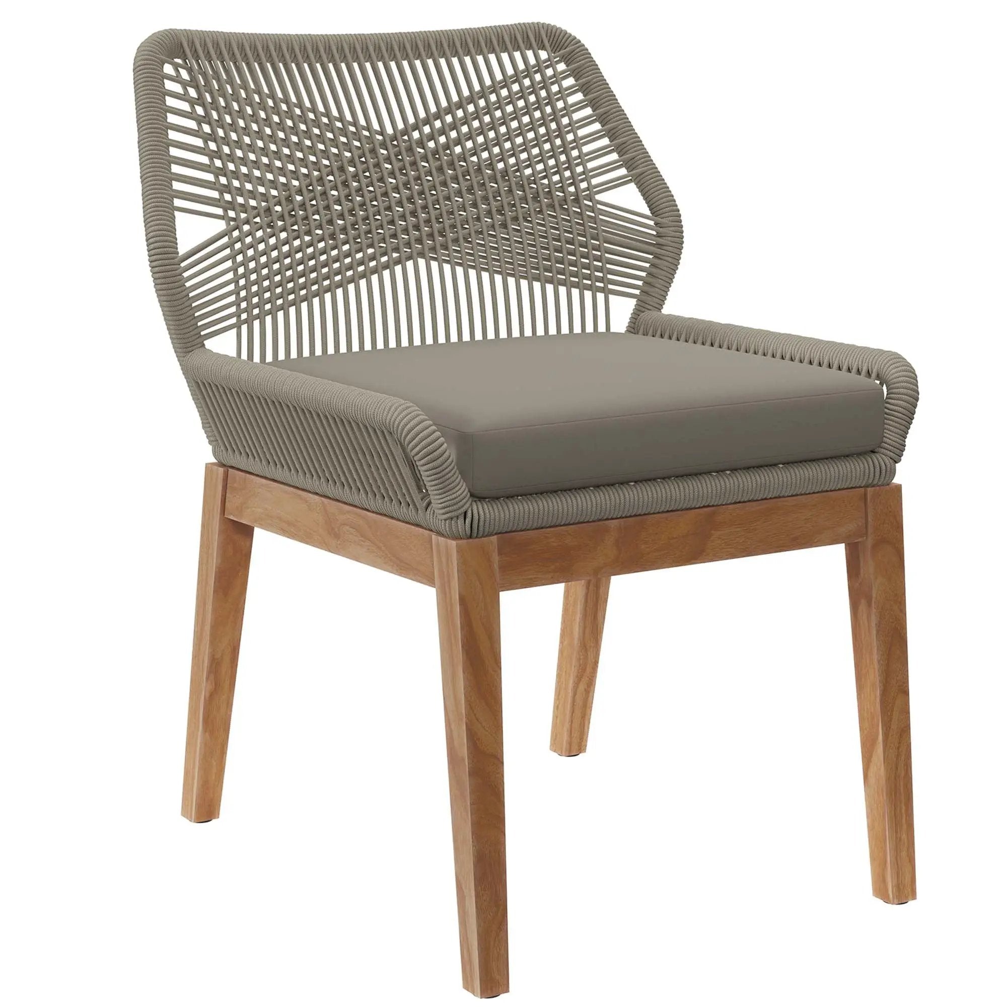 Wellspring Outdoor Patio Teak Wood Dining Chair by Modway by HouseOfZazla