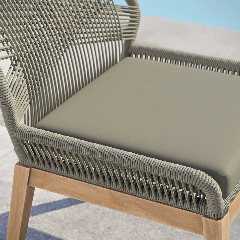 Wellspring Outdoor Patio Teak Wood Dining Chair by Modway by HouseOfZazla