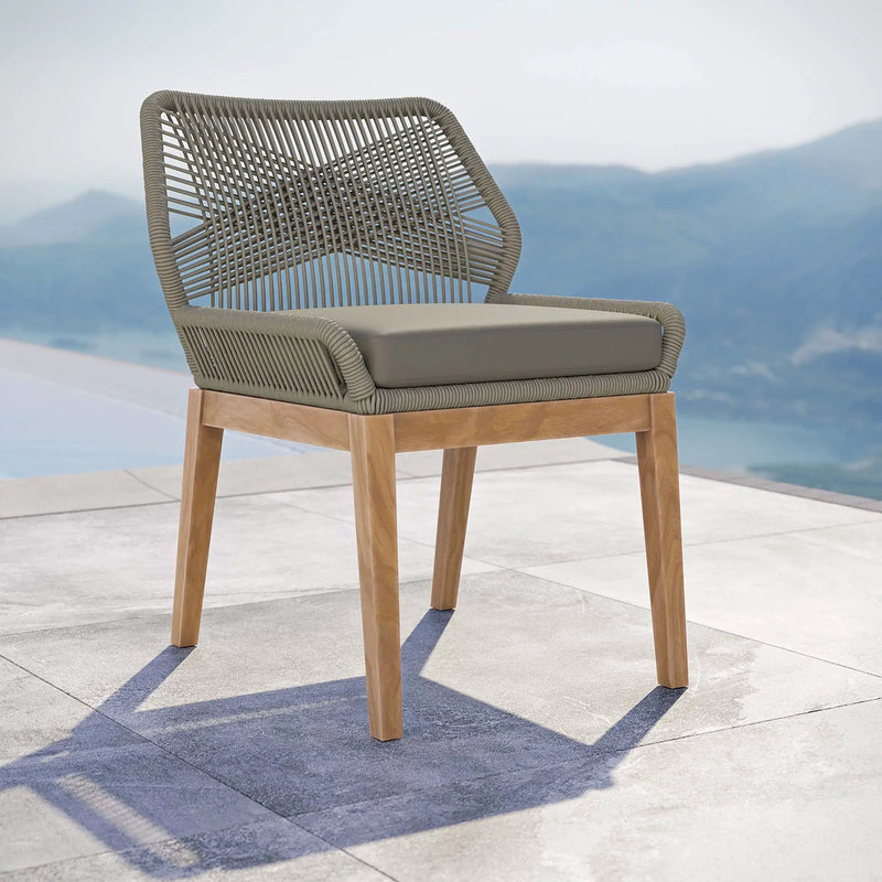 Wellspring Outdoor Patio Teak Wood Dining Chair by Modway by HouseOfZazla