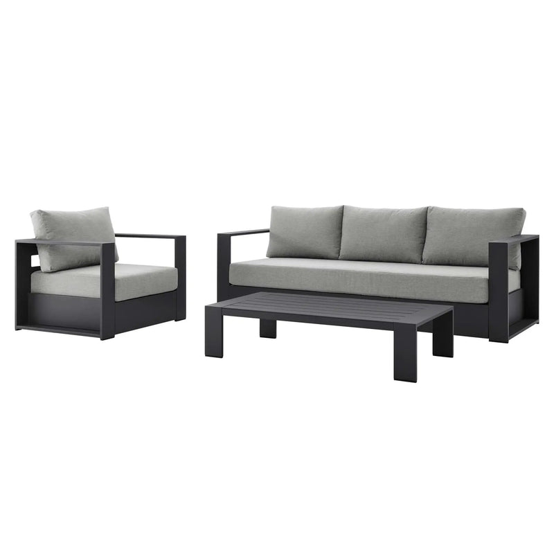 Tahoe 3-Piece Outdoor Patio Powder-Coated Aluminum Set by Modway by HouseOfZazla