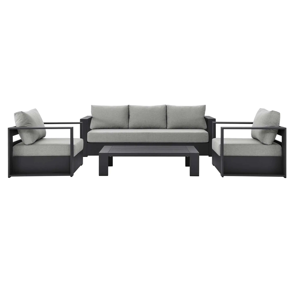 Tahoe 4-Piece Outdoor Patio Powder-Coated Aluminum Set by Modway by HouseOfZazla