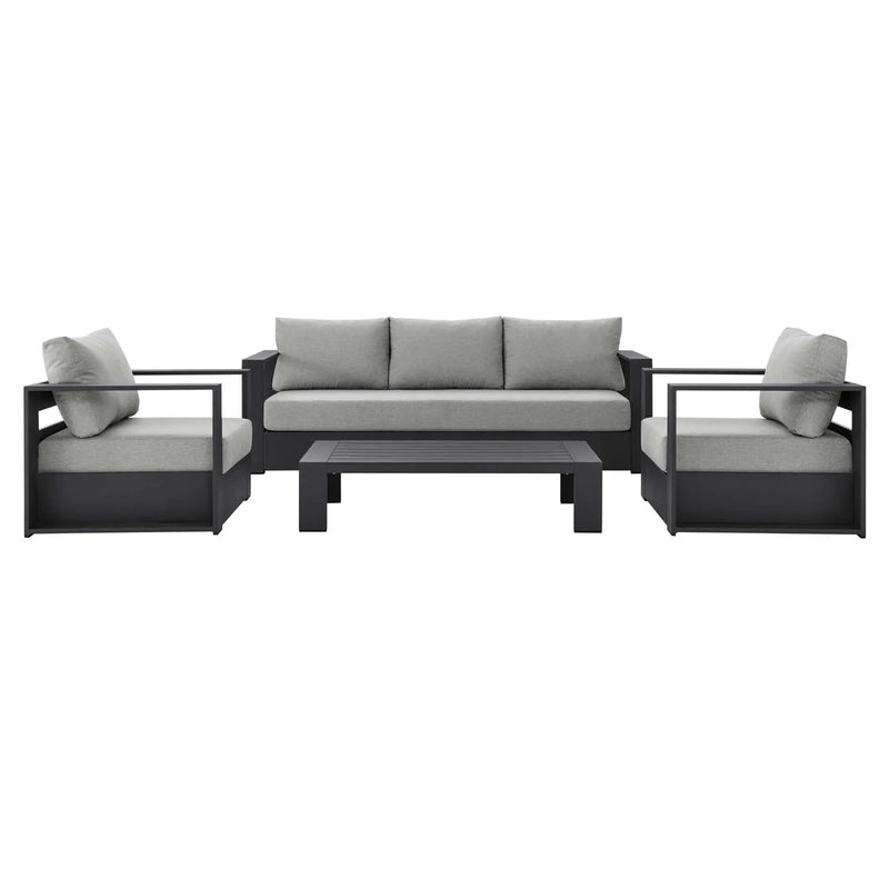 Tahoe 4-Piece Outdoor Patio Powder-Coated Aluminum Set by Modway by HouseOfZazla