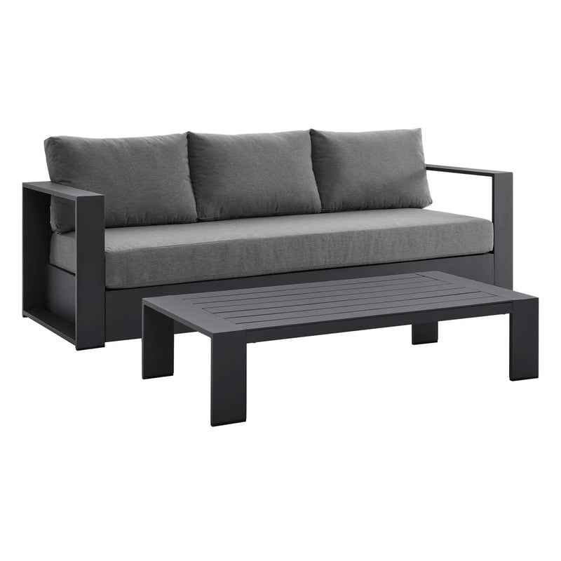 Tahoe 2-Piece Outdoor Patio Powder-Coated Aluminum Set by Modway by HouseOfZazla