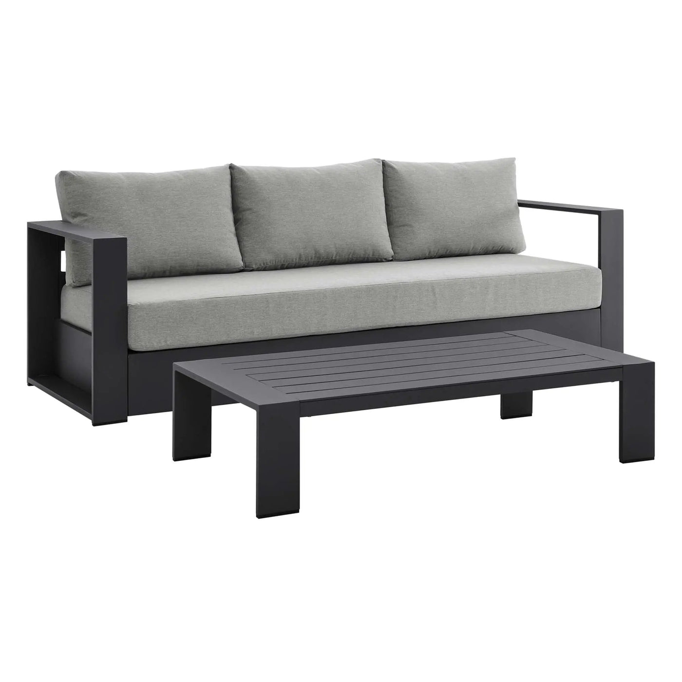 Tahoe 2-Piece Outdoor Patio Powder-Coated Aluminum Set by Modway by HouseOfZazla
