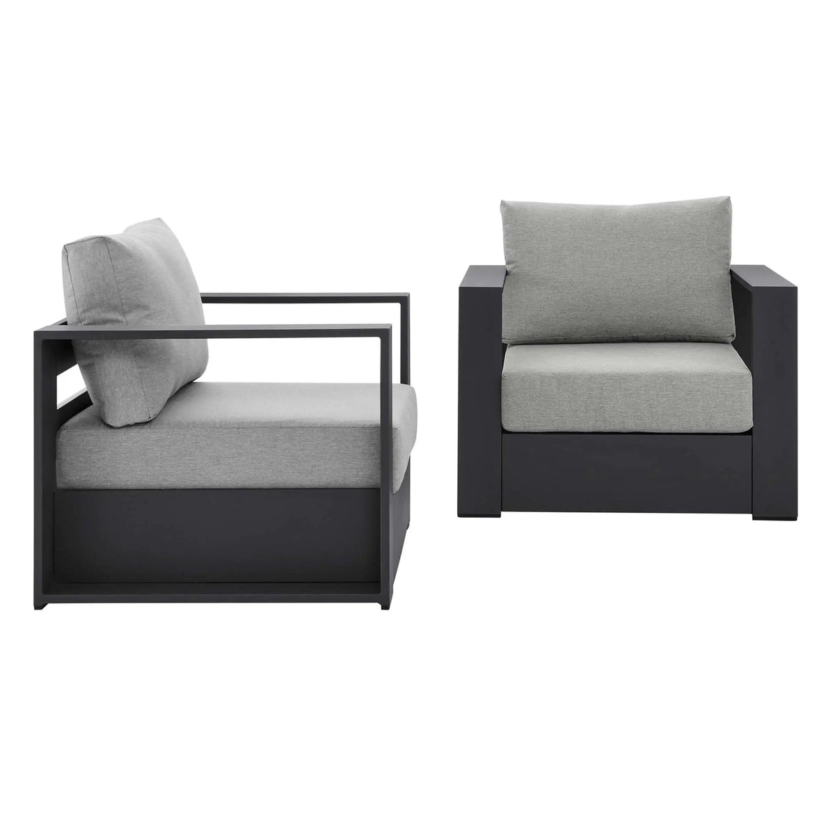 Tahoe 2-Piece Outdoor Patio Powder-Coated Aluminum Armchair Set by Modway by HouseOfZazla