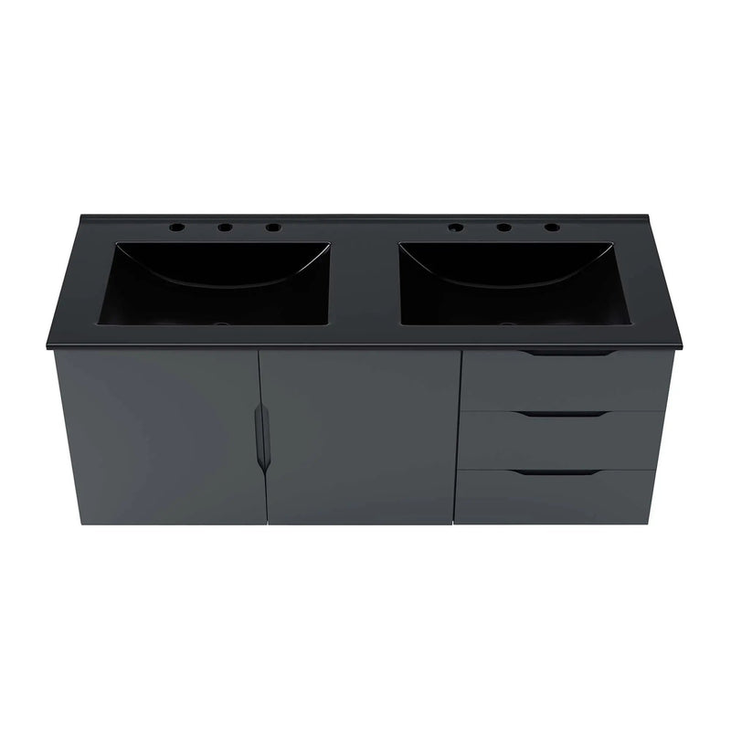 Vitality 48" Double Sink Bathroom Vanity by Modway by HouseOfZazla
