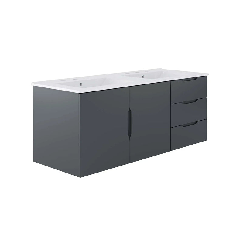 Vitality 48" Double Sink Bathroom Vanity by Modway by HouseOfZazla