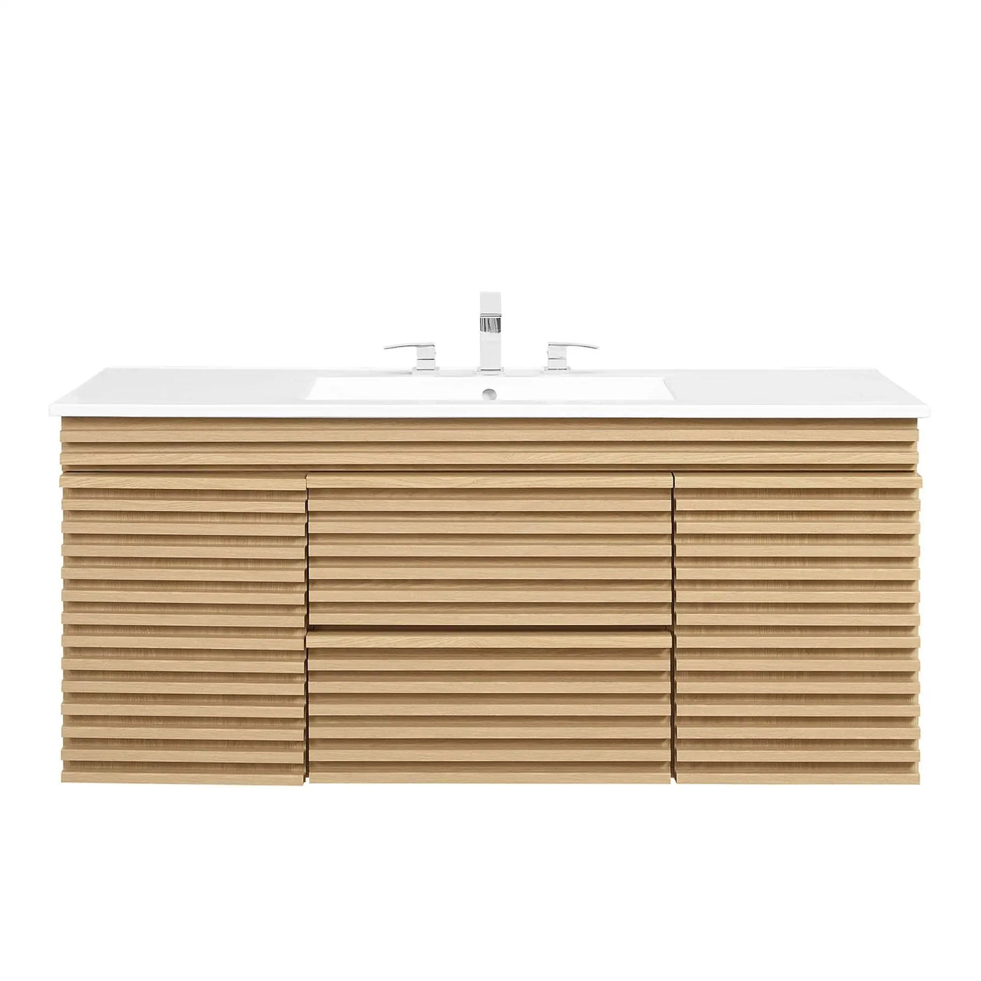 Render 48" Wall-Mount Bathroom Vanity by Modway by HouseOfZazla