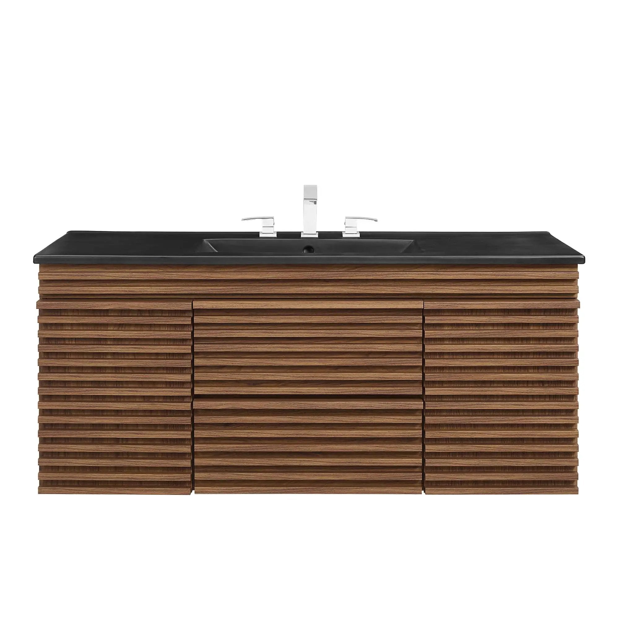 Render 48" Wall-Mount Bathroom Vanity by Modway by HouseOfZazla