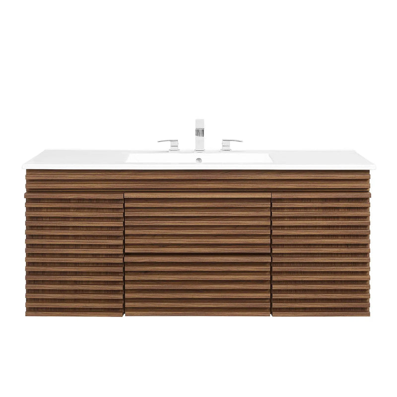 Render 48" Wall-Mount Bathroom Vanity by Modway by HouseOfZazla