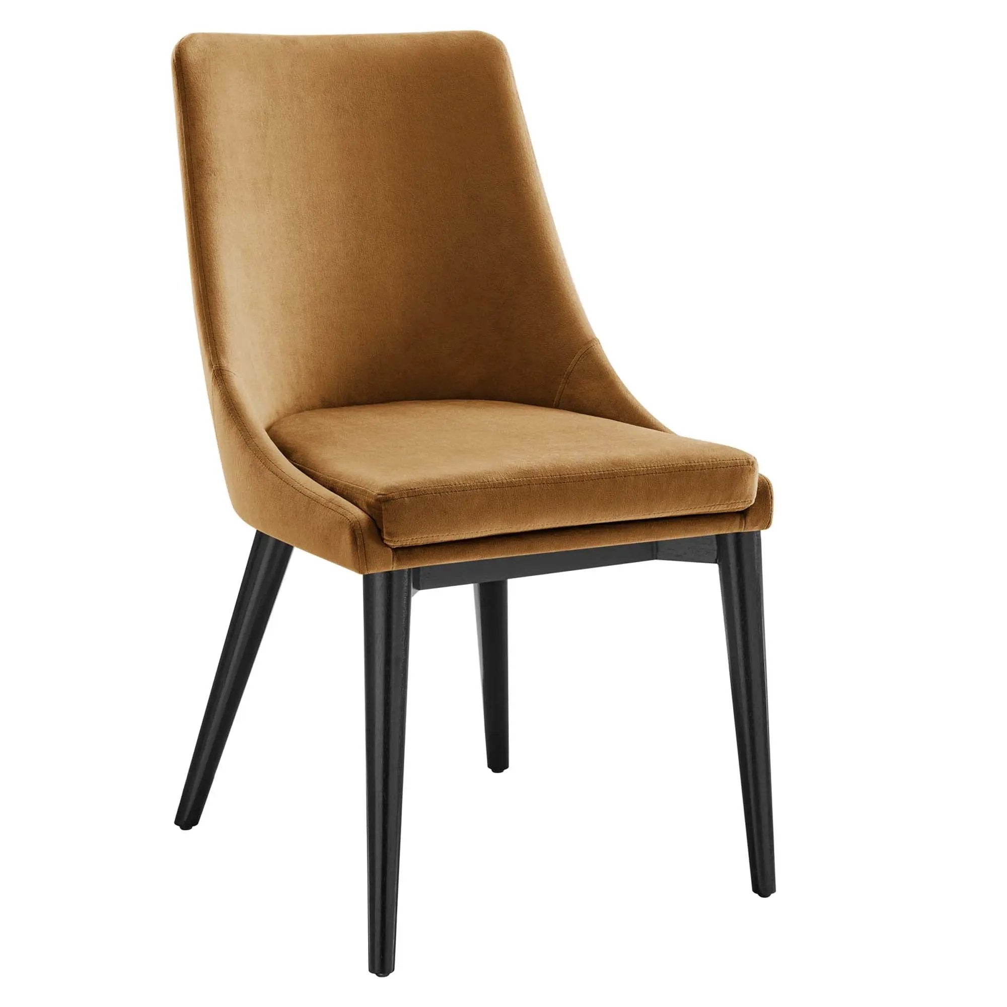 Viscount Accent Performance Velvet Dining Chairs Set of 2 by Modway by HouseOfZazla