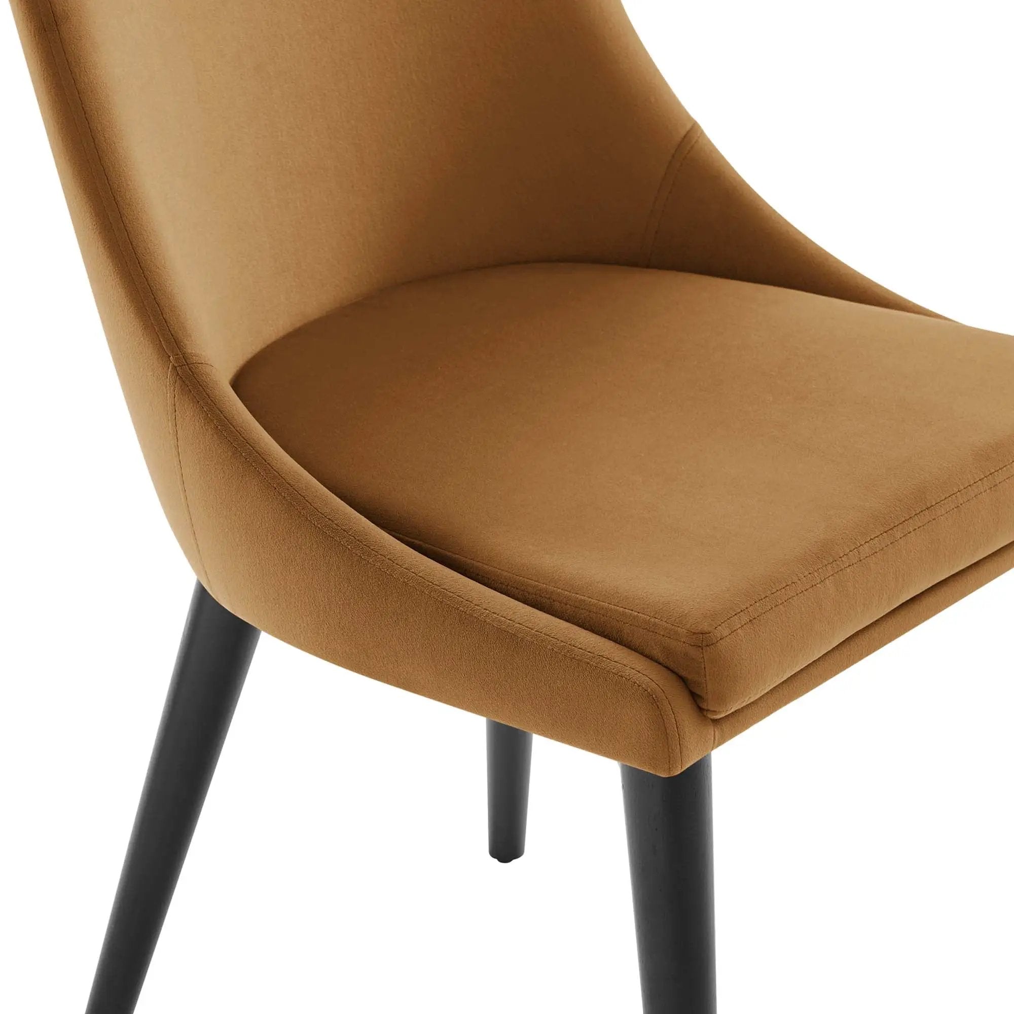 Viscount Accent Performance Velvet Dining Chairs Set of 2 by Modway by HouseOfZazla