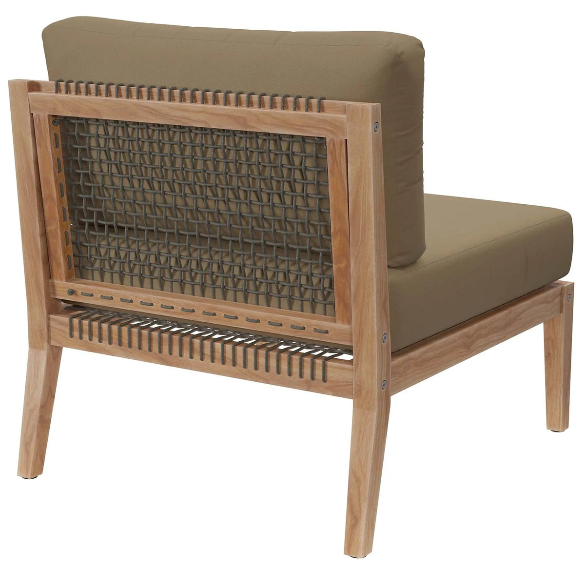 Clearwater Outdoor Patio Teak Wood Armless Chair by Modway by HouseOfZazla