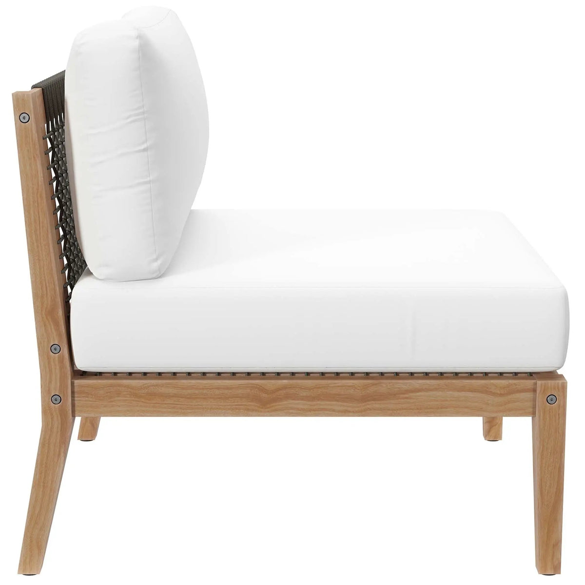 Clearwater Outdoor Patio Teak Wood Armless Chair by Modway by HouseOfZazla
