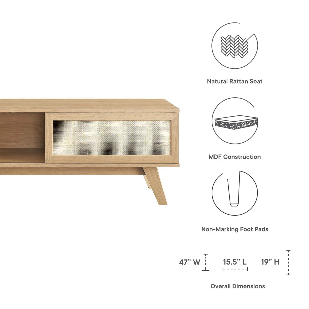 Soma 47" TV Stand by Modway by HouseOfZazla