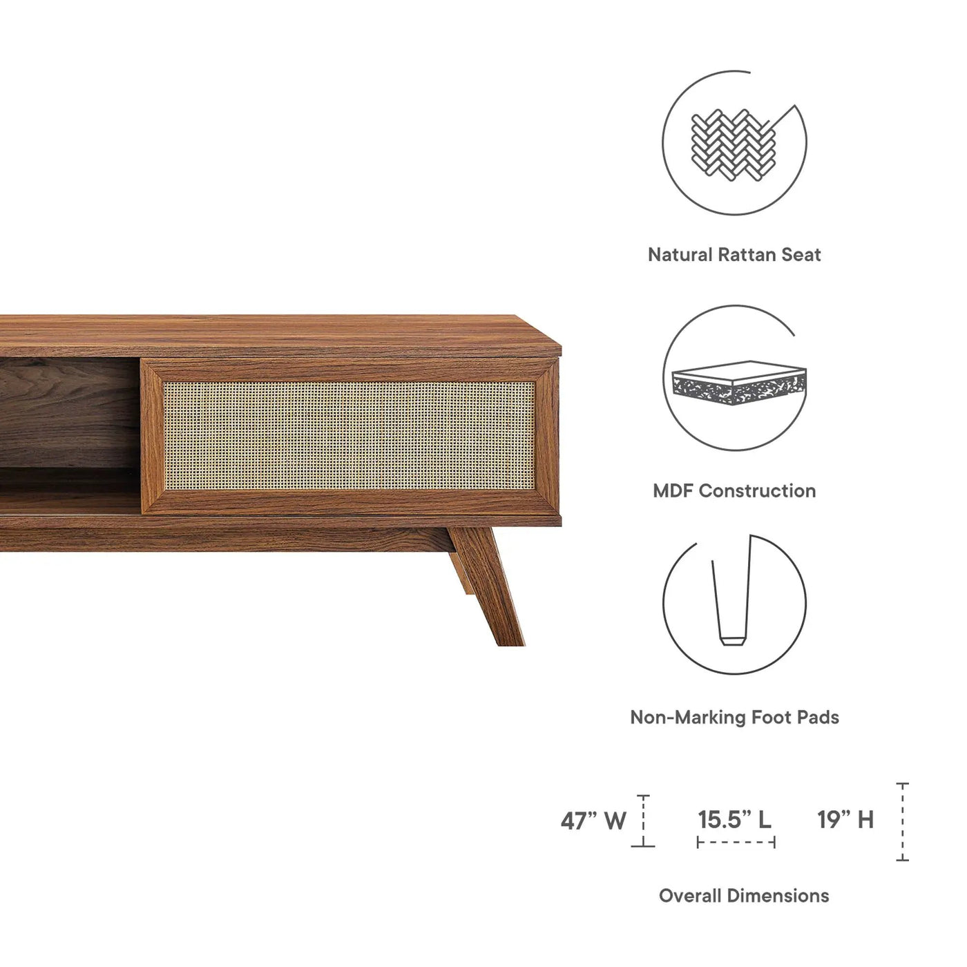Soma 47" TV Stand by Modway by HouseOfZazla