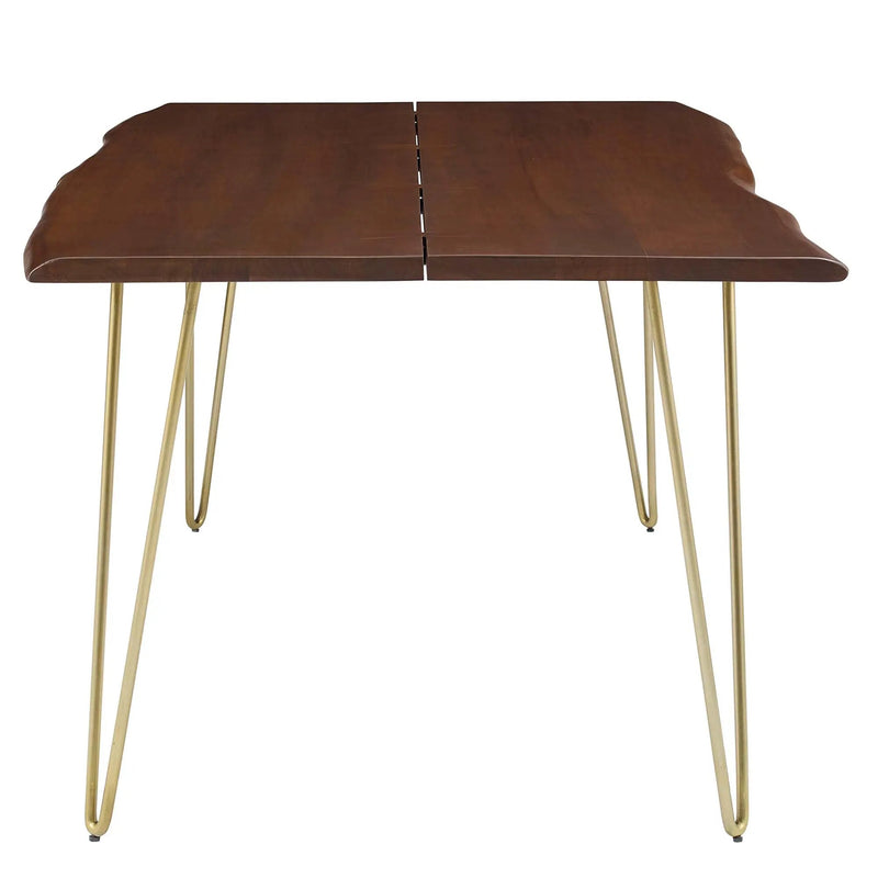 Ardor 74" Live Edge Acacia Wood Dining Table by Modway by HouseOfZazla