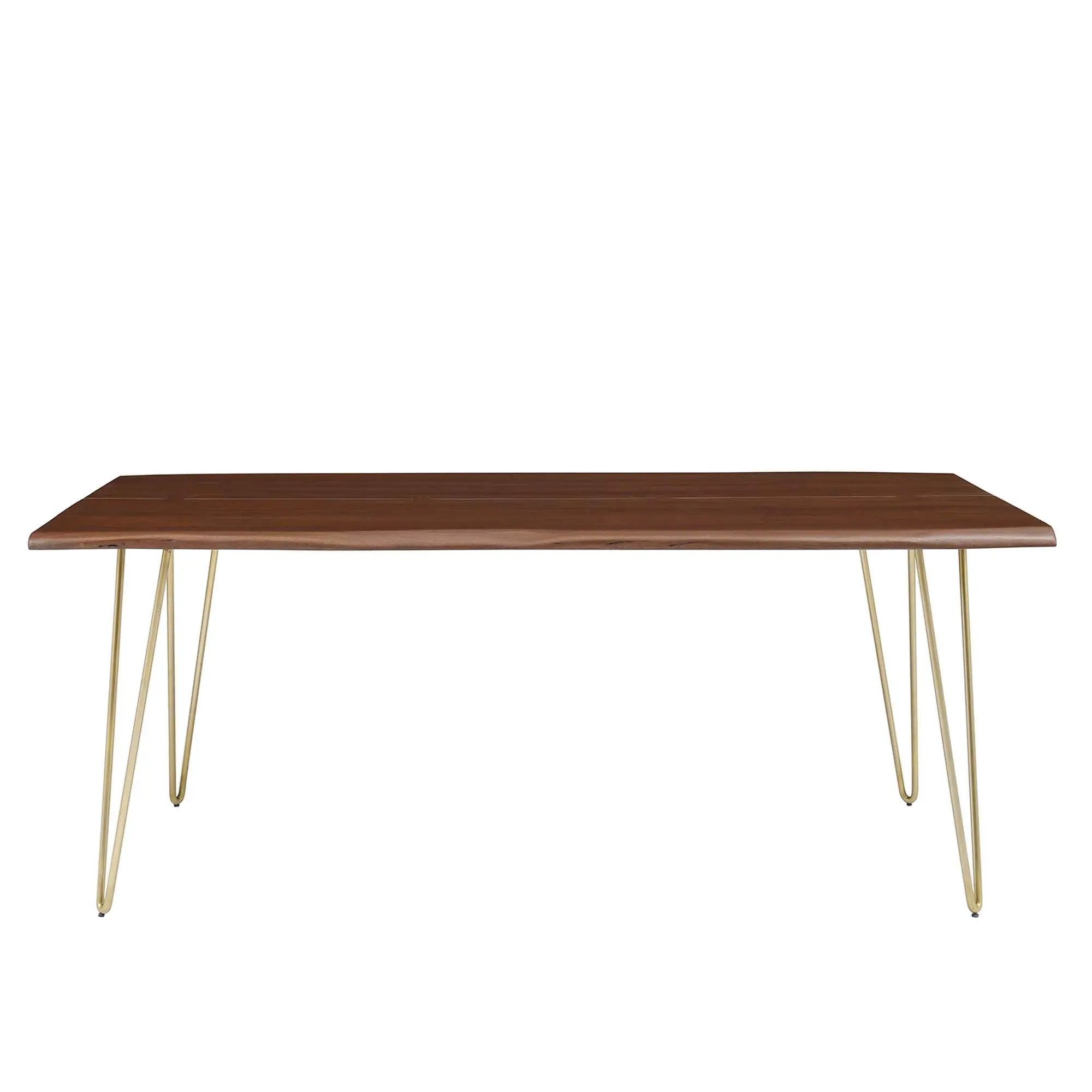 Ardor 74" Live Edge Acacia Wood Dining Table by Modway by HouseOfZazla