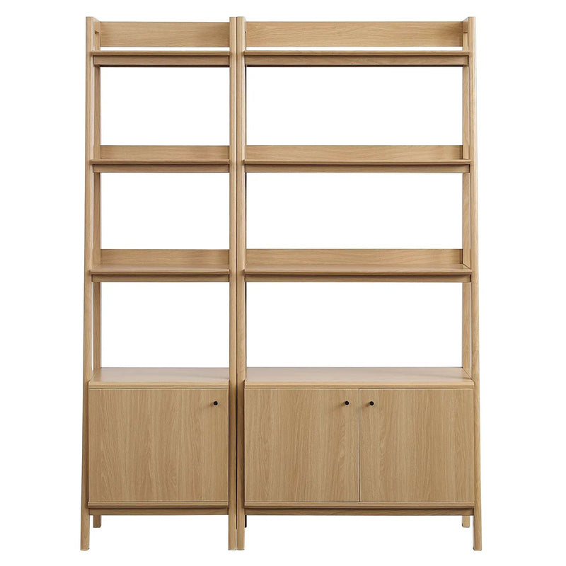 Bixby Wood Bookshelves Set of 2 by Modway by HouseOfZazla