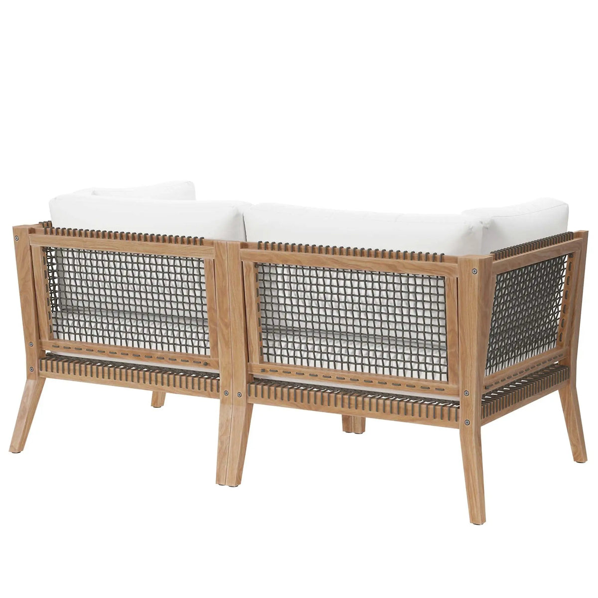 Clearwater Outdoor Patio Teak Wood Loveseat by Modway by HouseOfZazla