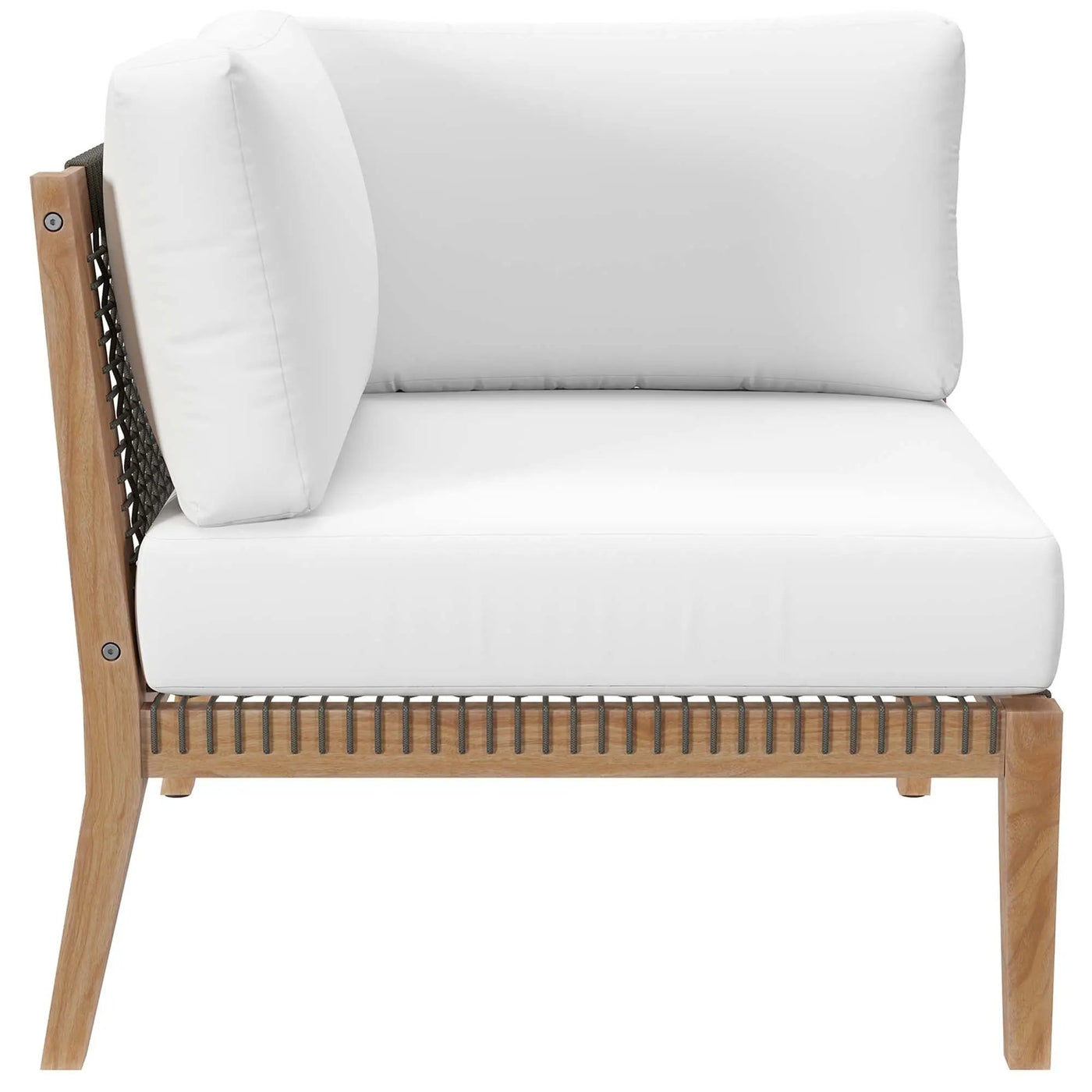 Clearwater Outdoor Patio Teak Wood Loveseat by Modway by HouseOfZazla
