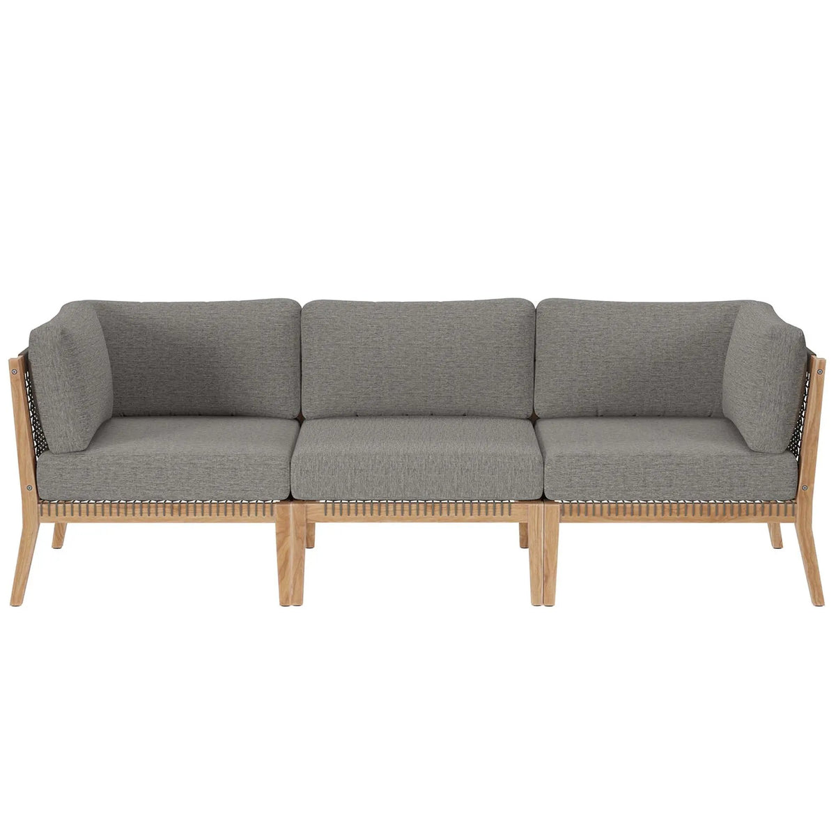 Clearwater Outdoor Patio Teak Wood Sofa by Modway by HouseOfZazla