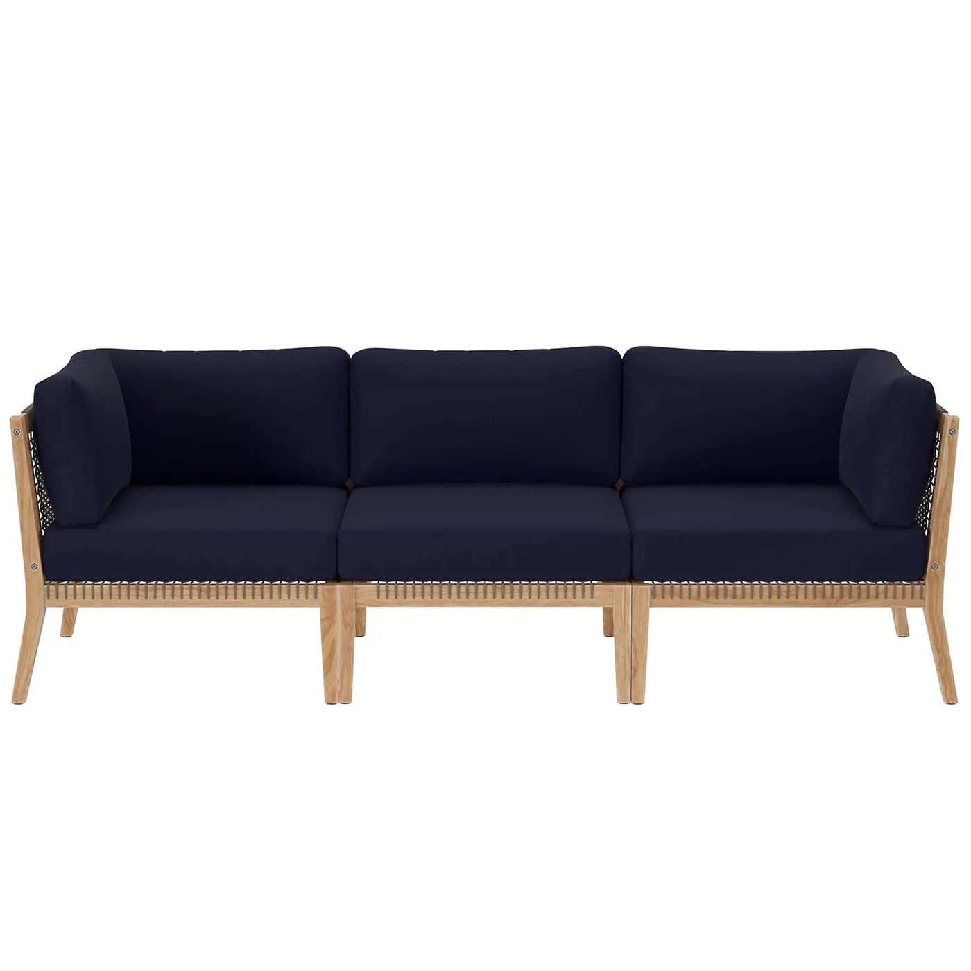Clearwater Outdoor Patio Teak Wood Sofa by Modway by HouseOfZazla