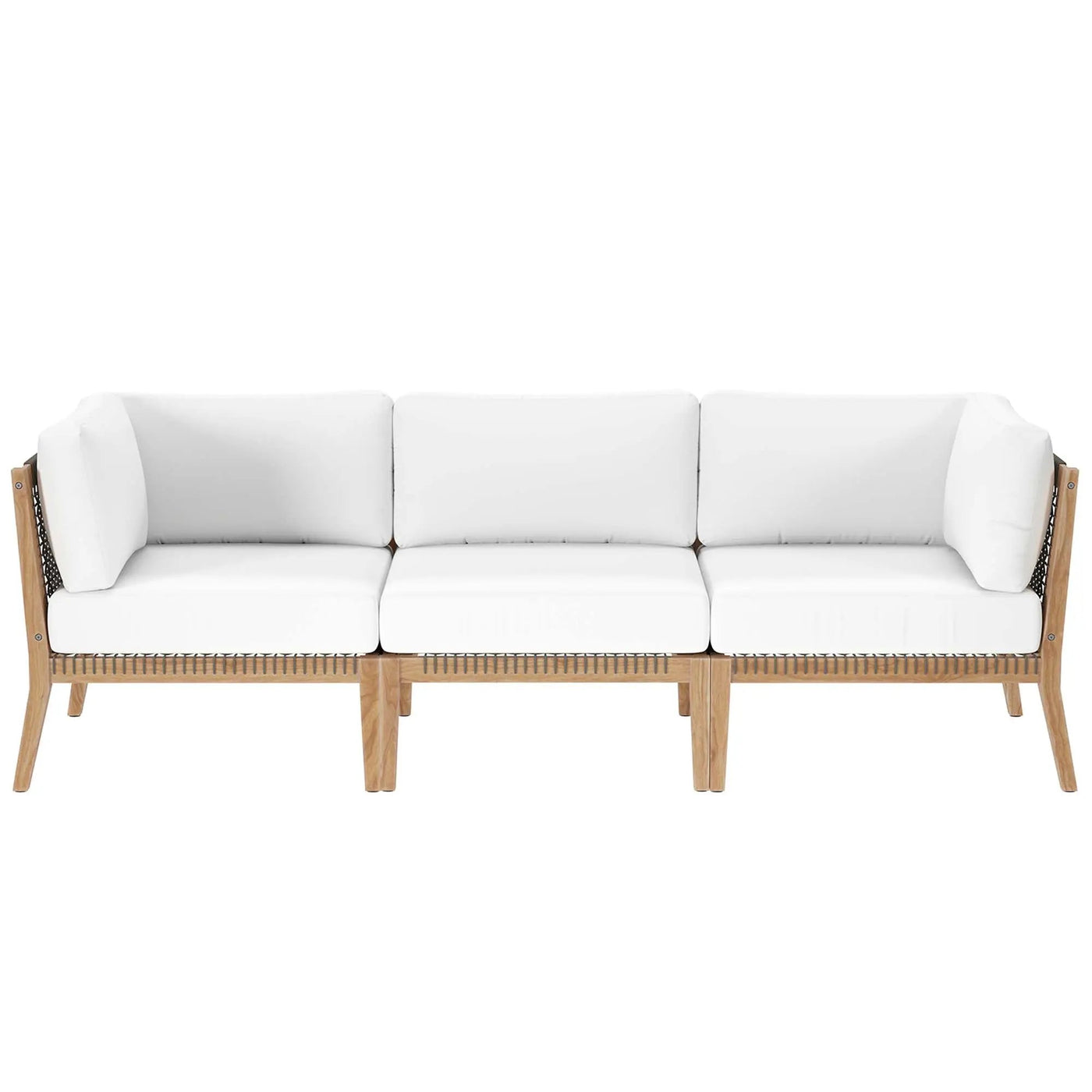Clearwater Outdoor Patio Teak Wood Sofa by Modway by HouseOfZazla