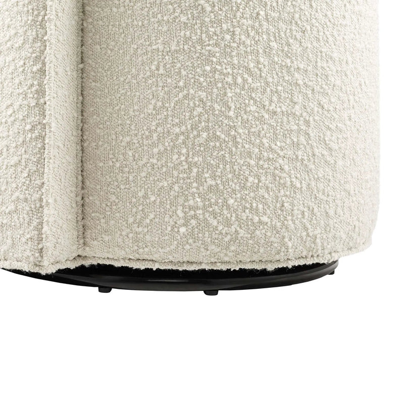 Della Boucle Fabric Swivel Chair by Modway by HouseOfZazla