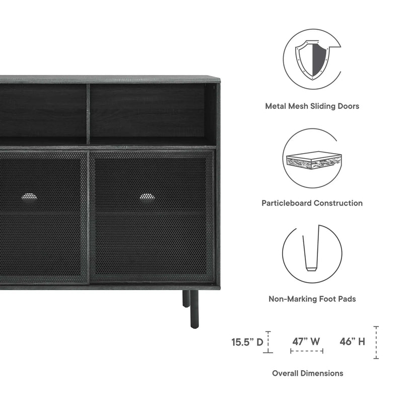 Kurtis 47" Display Cabinet by Modway by HouseOfZazla