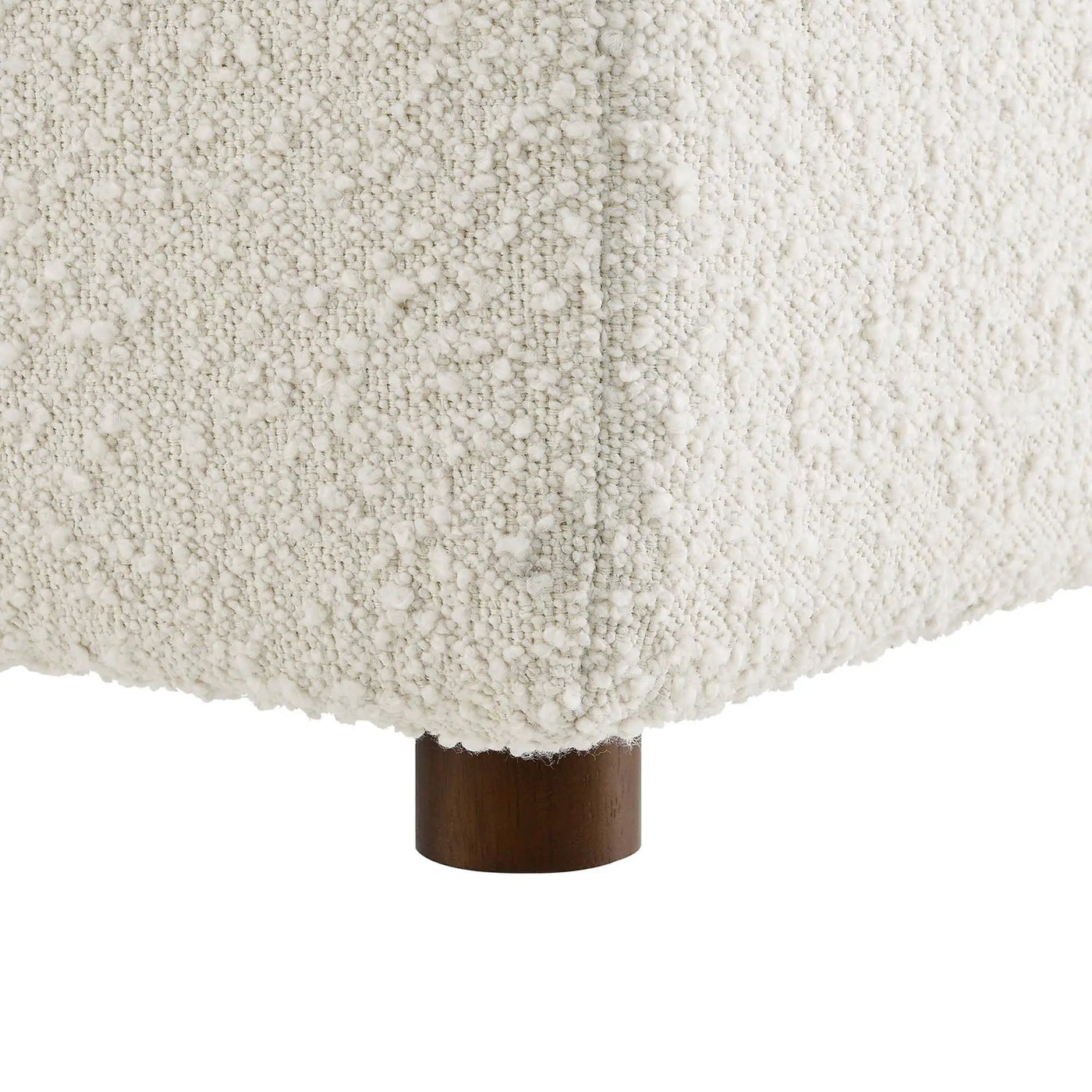 Commix Down Filled Overstuffed Boucle Fabric Ottoman by Modway by HouseOfZazla
