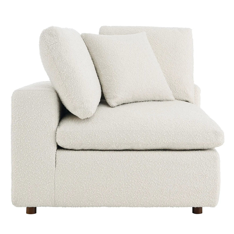 Commix Down Filled Overstuffed Boucle Fabric Corner Chair by Modway by HouseOfZazla
