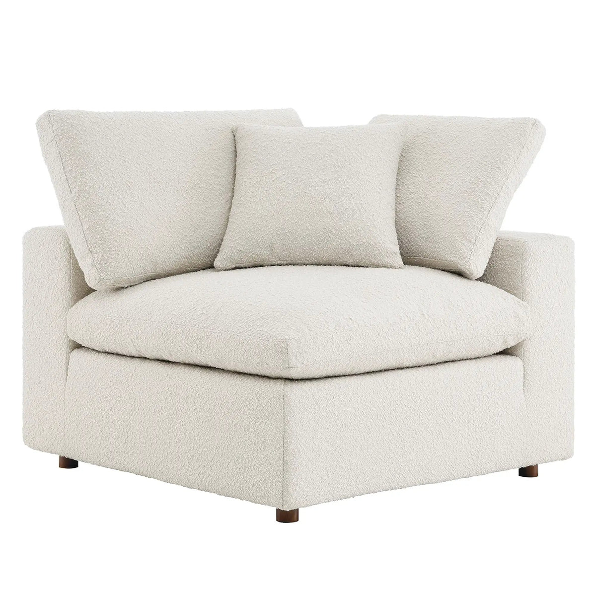 Commix Down Filled Overstuffed Boucle Fabric Corner Chair by Modway by HouseOfZazla