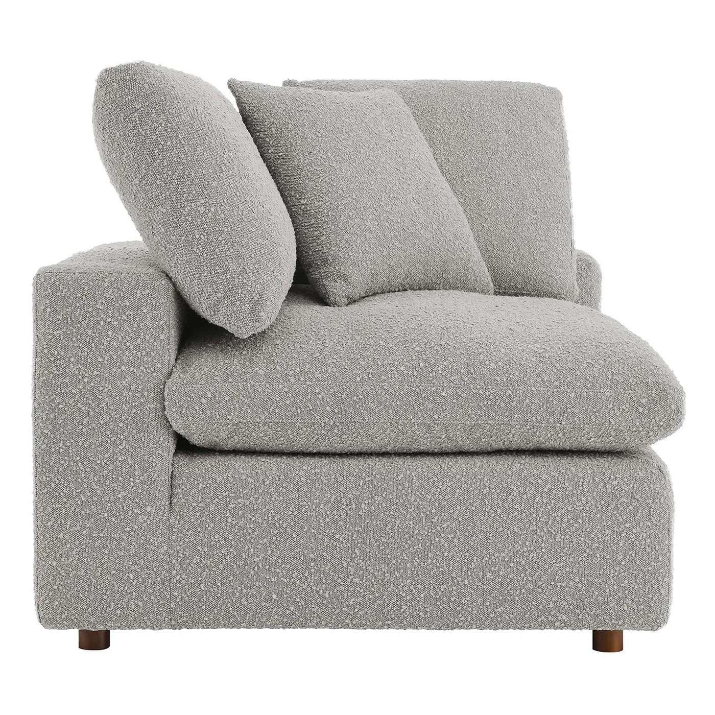 Commix Down Filled Overstuffed Boucle Fabric Corner Chair by Modway by HouseOfZazla