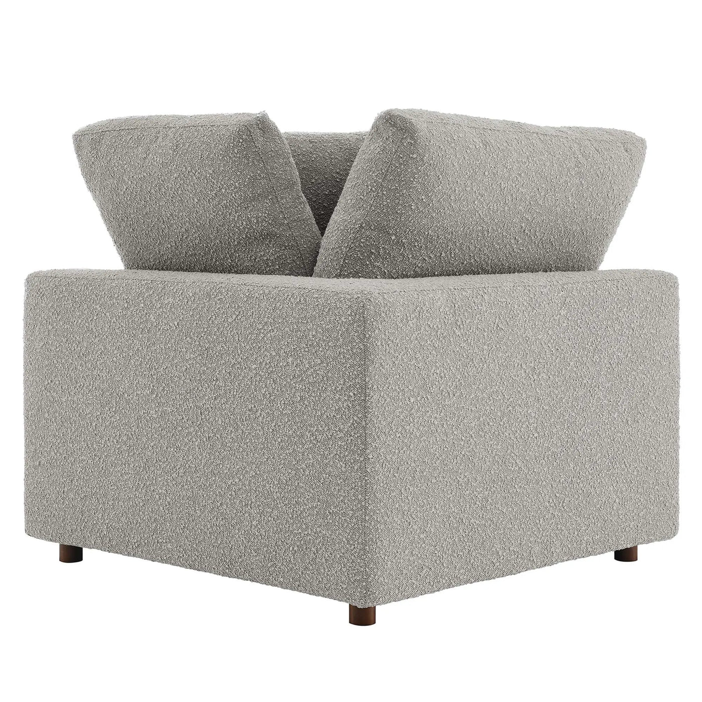 Commix Down Filled Overstuffed Boucle Fabric Corner Chair by Modway by HouseOfZazla