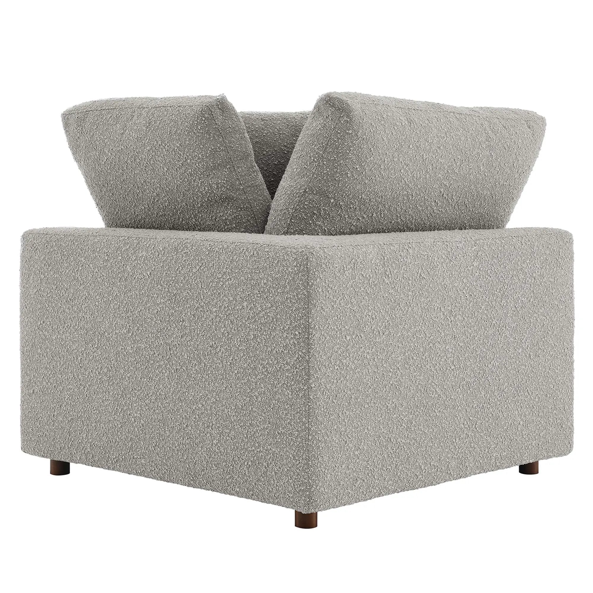 Commix Down Filled Overstuffed Boucle Fabric Corner Chair by Modway by HouseOfZazla