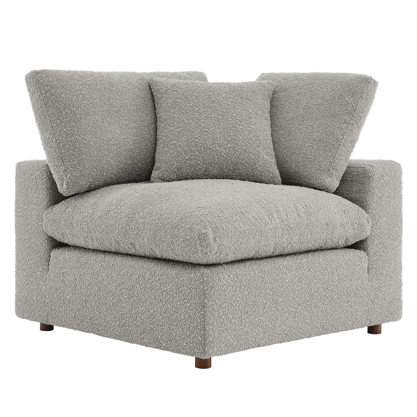 Commix Down Filled Overstuffed Boucle Fabric Corner Chair by Modway by HouseOfZazla