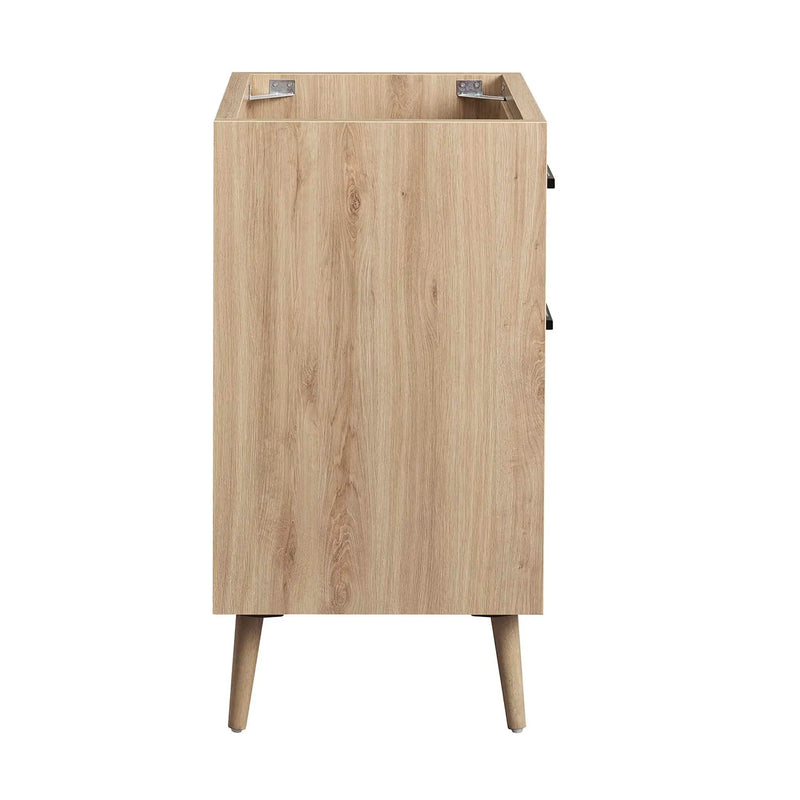 Maverick 24" Bathroom Vanity Cabinet Oak White by HouseOfZazla