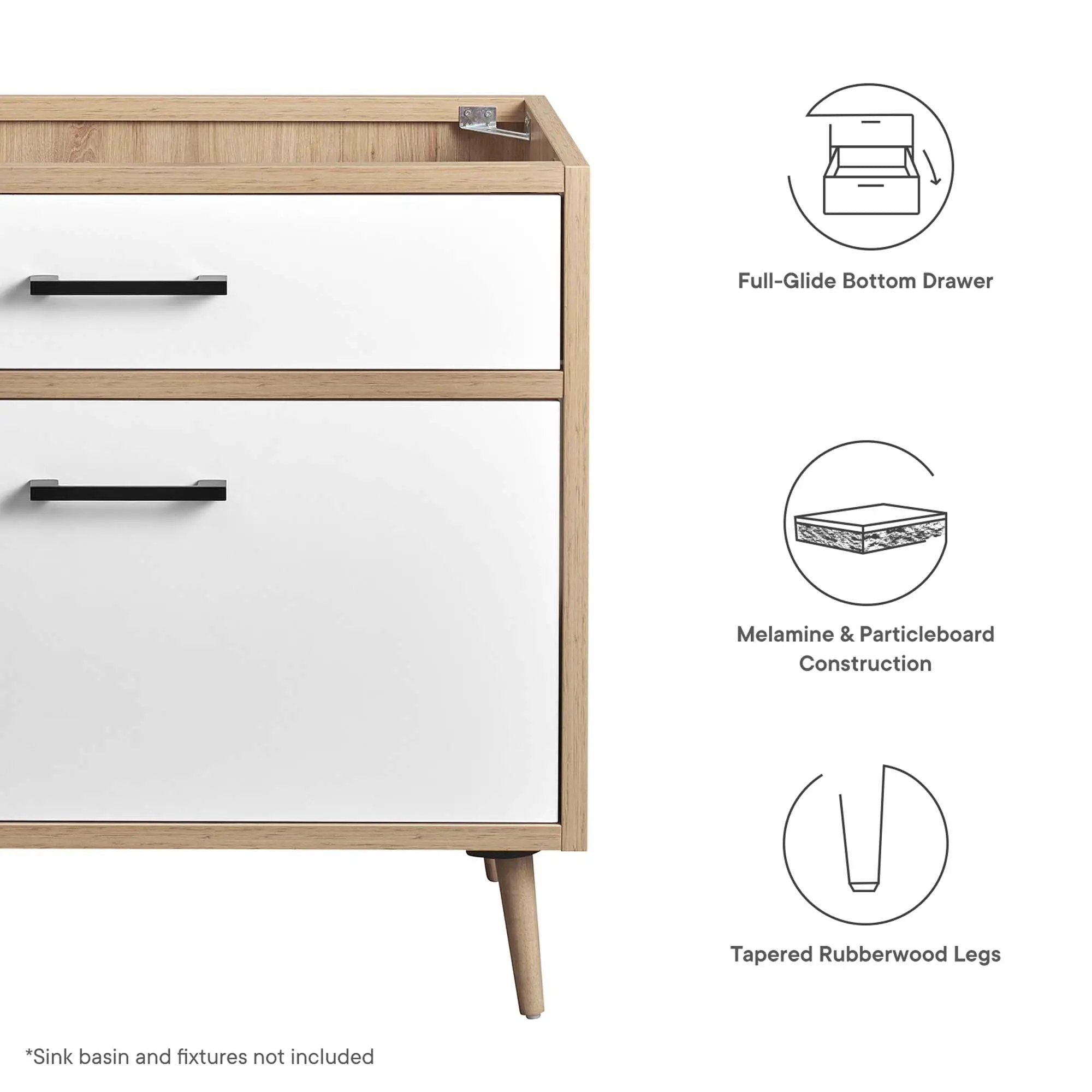 Maverick 36" Bathroom Vanity Cabinet by HouseOfZazla