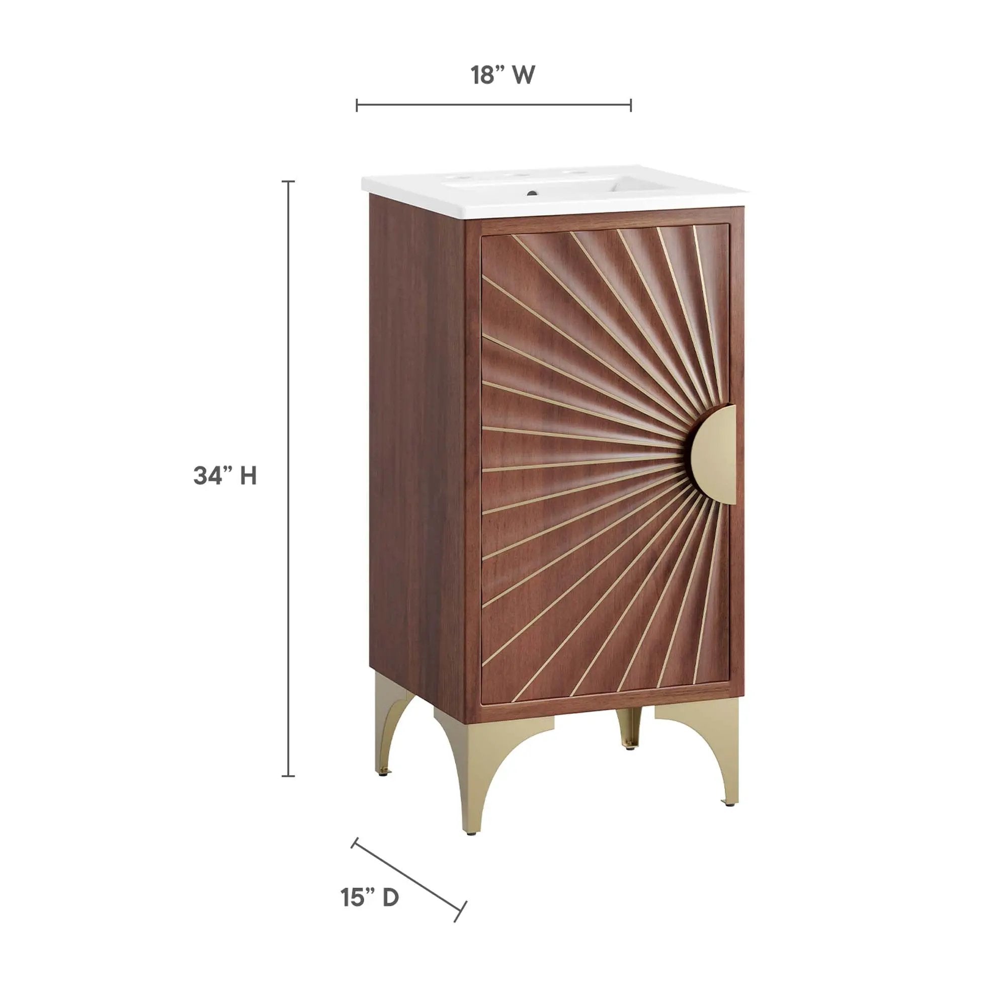Daylight 18" Bathroom Vanity by Modway by HouseOfZazla