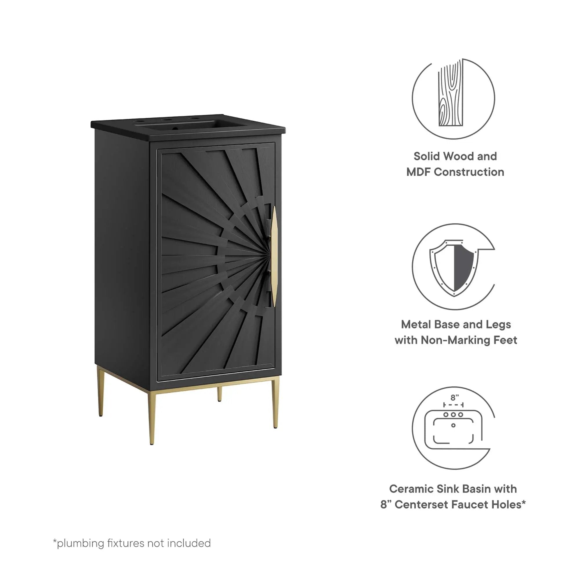 Awaken 18" Bathroom Vanity by Modway by HouseOfZazla