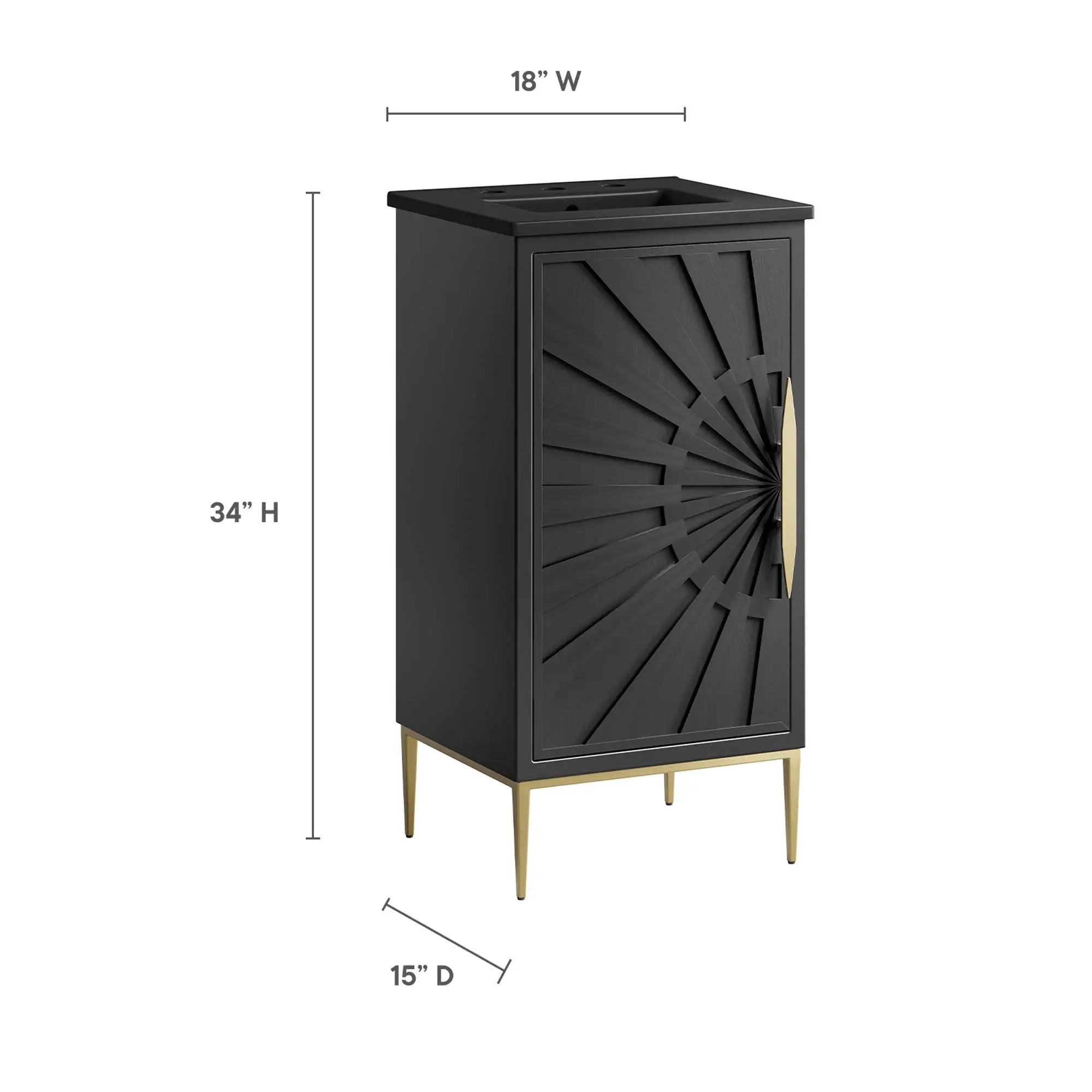 Awaken 18" Bathroom Vanity by Modway by HouseOfZazla