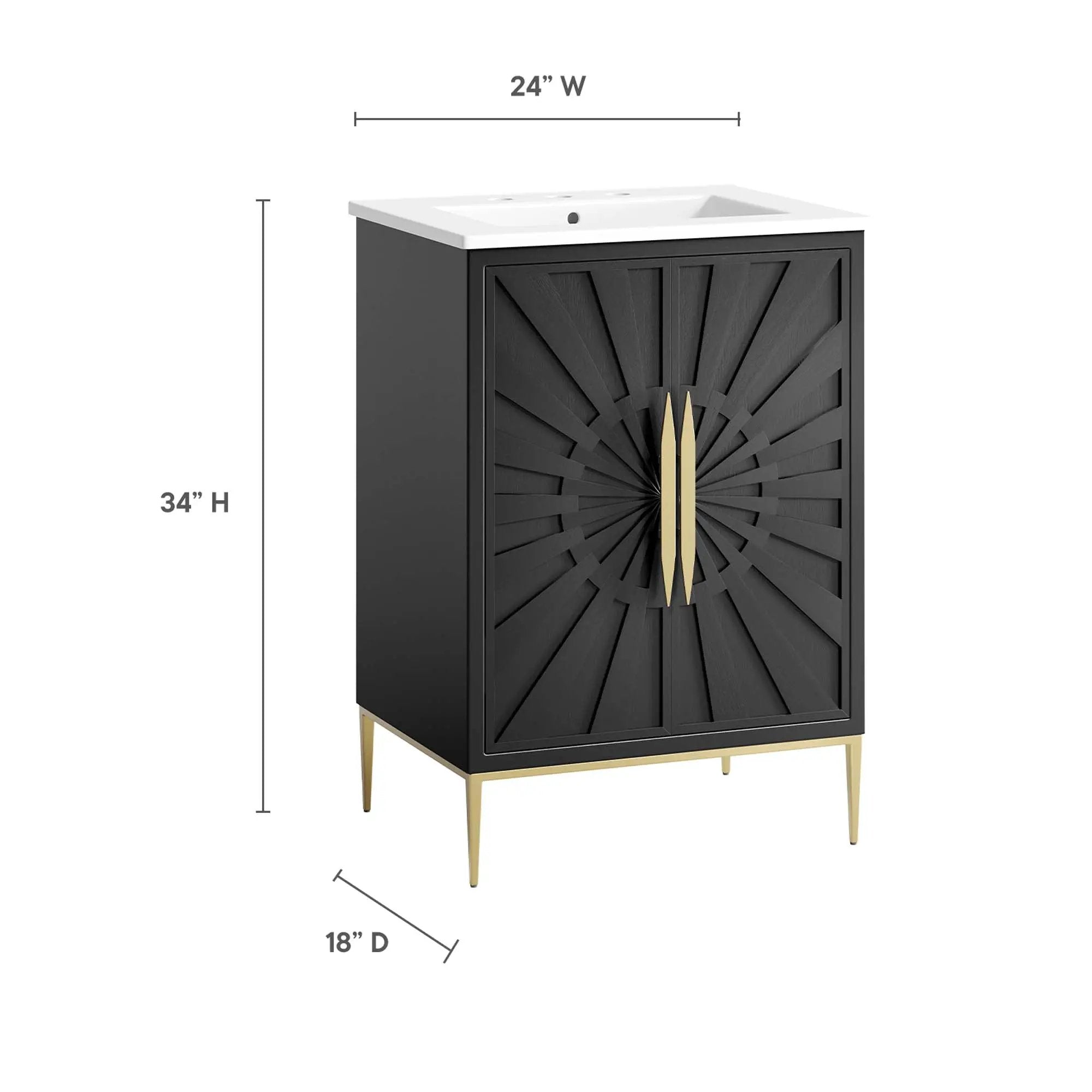 Awaken 24" Bathroom Vanity by Modway by HouseOfZazla