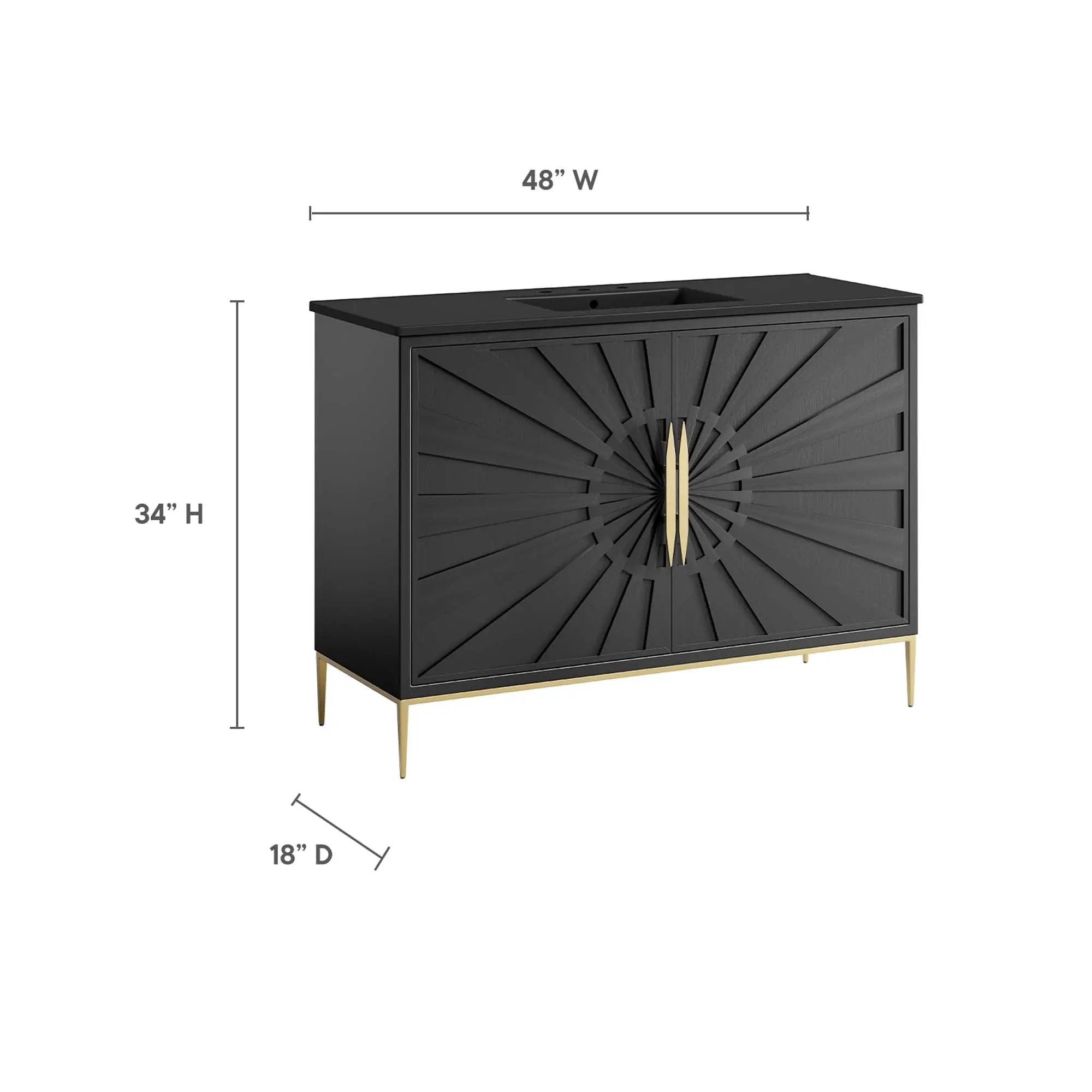 Awaken 48" Bathroom Vanity by Modway by HouseOfZazla