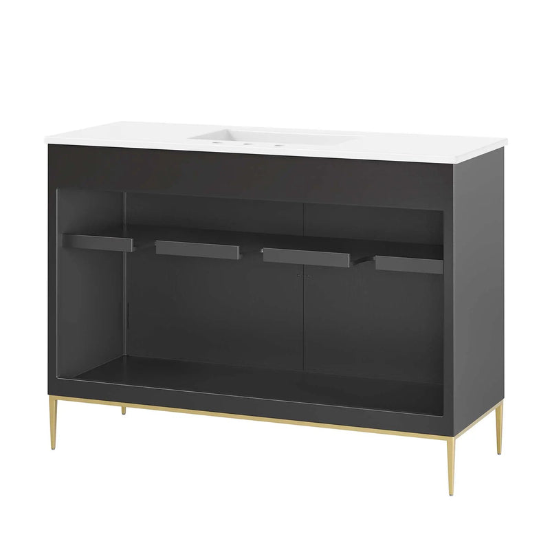 Awaken 48" Double Sink Bathroom Vanity by Modway by HouseOfZazla