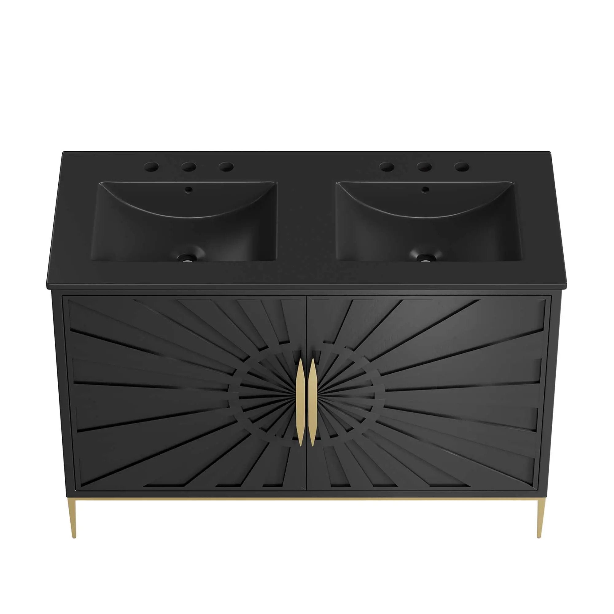 Awaken 48" Double Sink Bathroom Vanity by Modway by HouseOfZazla