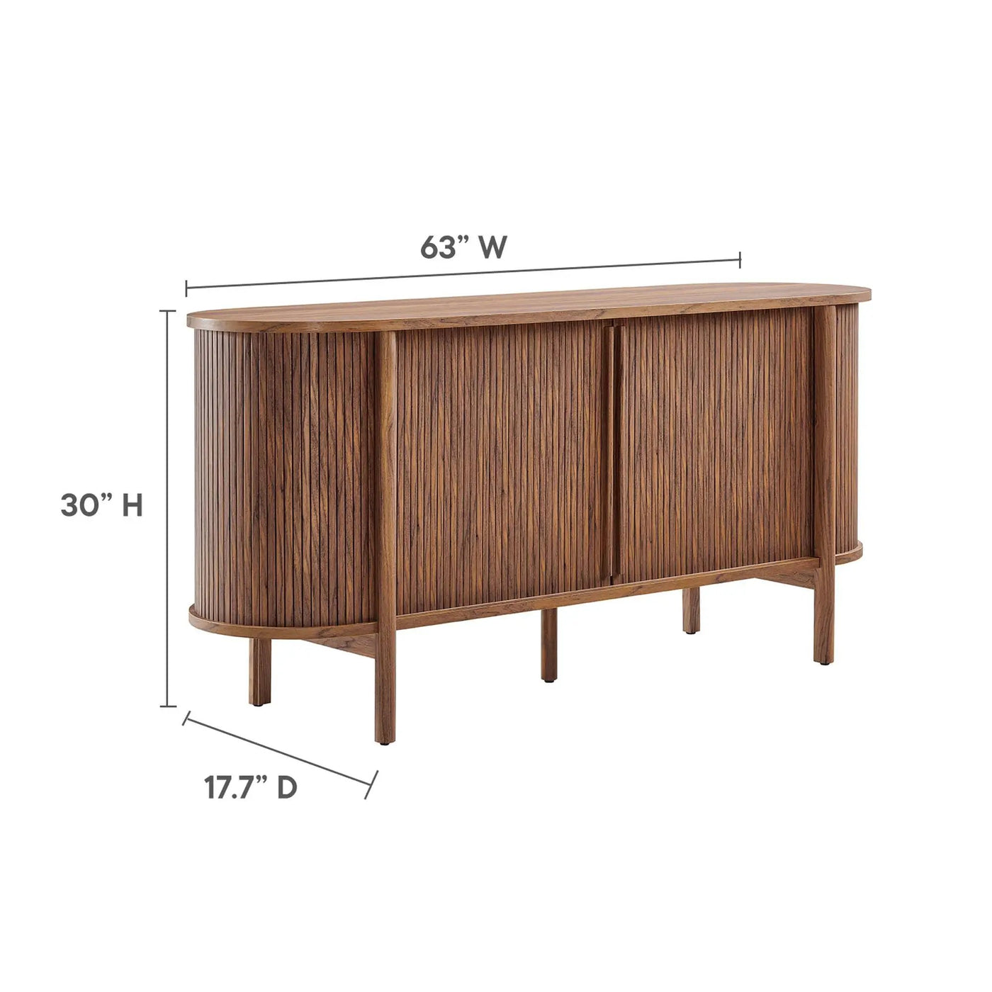 Cadence 63" Curved Sideboard by Modway by HouseOfZazla