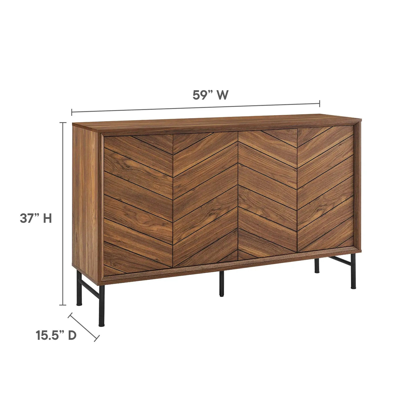 Harper Chevron Sideboard by Modway by HouseOfZazla