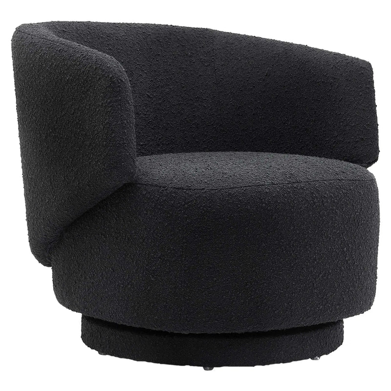 Celestia Boucle Fabric Swivel Chair by Modway by HouseOfZazla