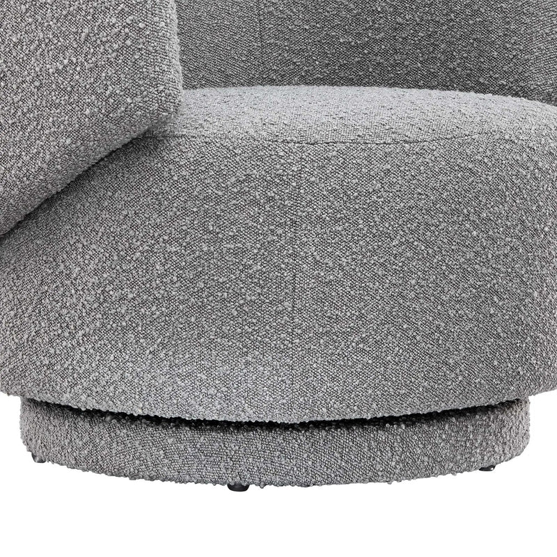Celestia Boucle Fabric Swivel Chair by Modway by HouseOfZazla